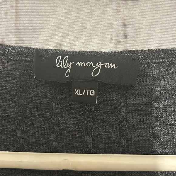 LILY morgan scoop neck light sweater- XL - Picture 2 of 4